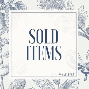 Sold Items